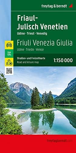 Friuli venezia g. Veneto 1:150.000: Udine - Triest - Venedig, mit Infos, Top Tips, Innenstadtpläne: 0630