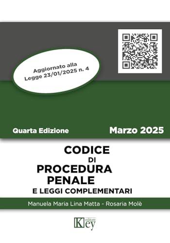 Codice di procedura penale e leggi complementari 2025