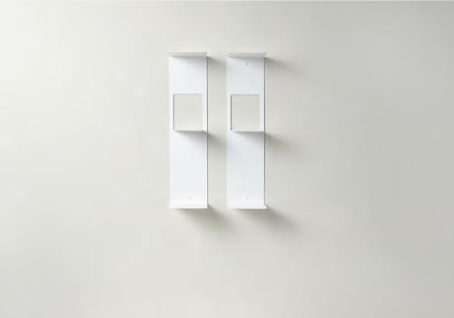 TEEbooks - 2 Mensole da Parete Verticali per Libri 60 cm