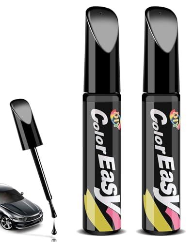 TPZORJX Penna Ritocco Carrozzeria Nera - Kit 2 Pezzi