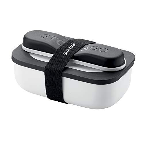 Guzzini On The Go Store&Go: Lunch Box con Posate per un Pasto Perfetto Ovunque Tu Sia