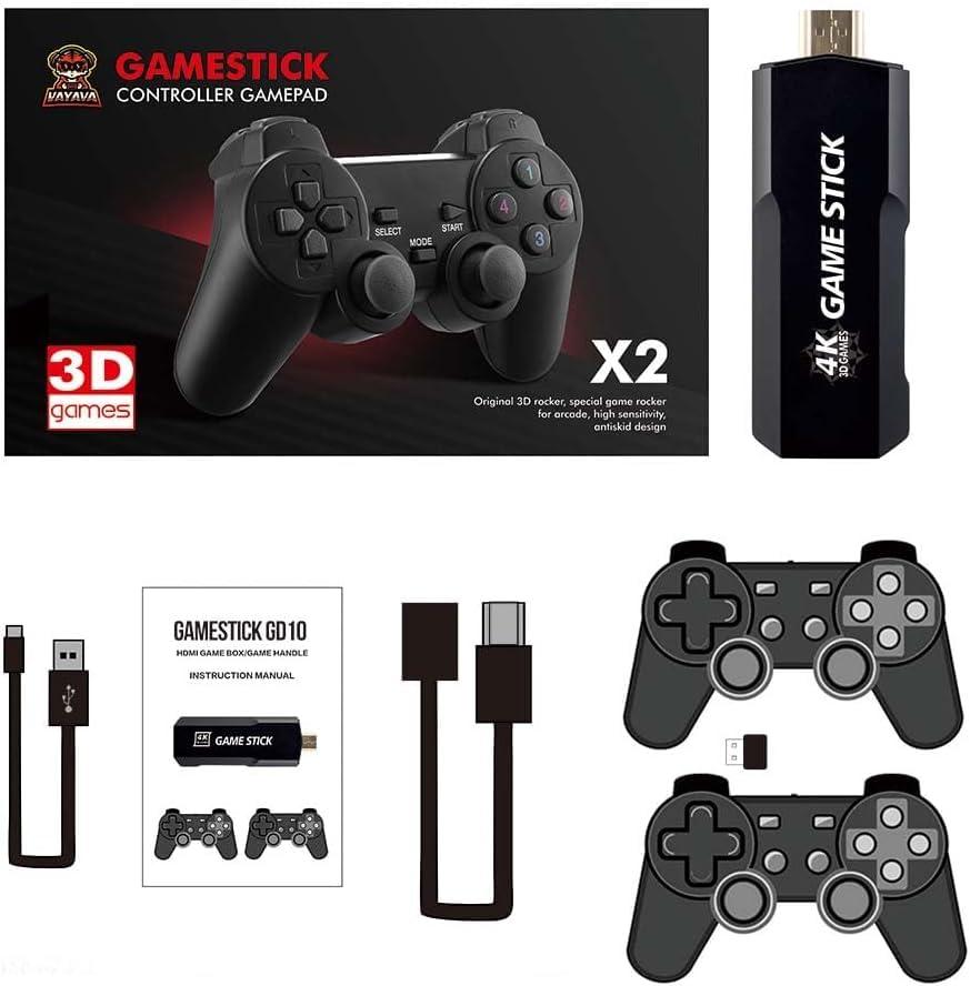 Console Retrò 128GB con 38.000+ Giochi, Game Stick 4K e Controller Wireless