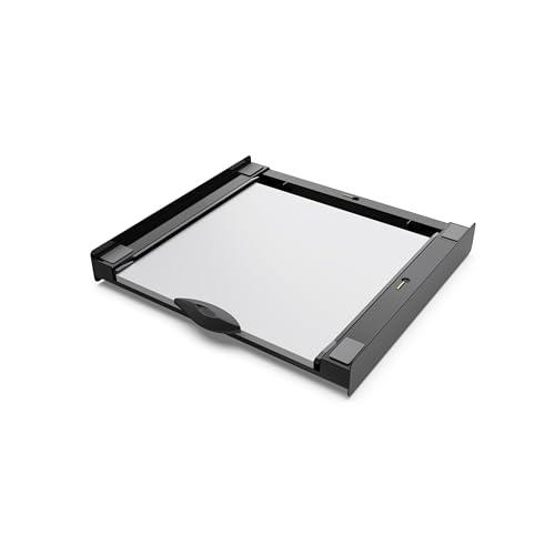 Meliconi - Kit di sovrapposizione universale BASE TORRE DARK per lavatrice e asciugatrice - Ultra-resistente - Anti-vibrazione