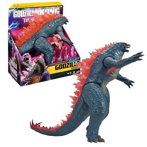 MonsterVerse - Godzilla x Kong, statuetta snodata, 28 cm, modello casuale, per bambini dai 4 anni, MN300