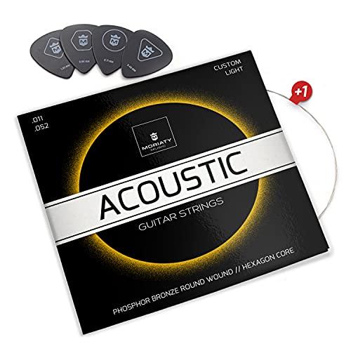 Corde per Chitarra Acustica Western - Set Completo 7 Corde