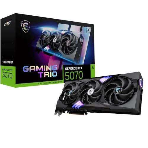 MSI GeForce RTX 5070 12G GAMING TRIO OC