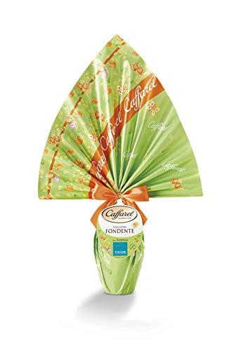 Uovo di Pasqua con Sorpresa Pregiata THUN Uovo di cioccolata Extra Fondente senza glutine da 230 gr h 65 cm circa