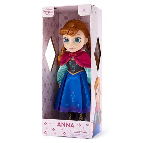 Disney Store Official Bambola Anna con Spazzola Giocattolo per Capelli, Frozen, 40,5 cm, Collezione Once Upon a Story, 3+