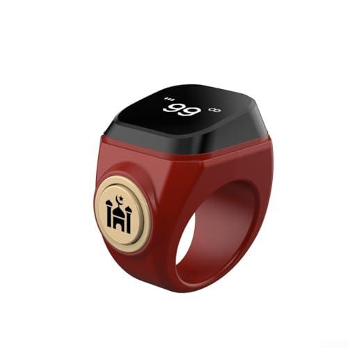 Anello Contatore Tasbih Intelligente Ricaricabile - Misura Personalizzabile e Impermeabile