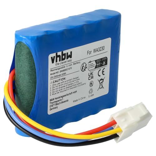 Batteria di ricambio vhbw per robot tagliaerba Worx Landroid - 2500mAh, 20V, Li-Ion