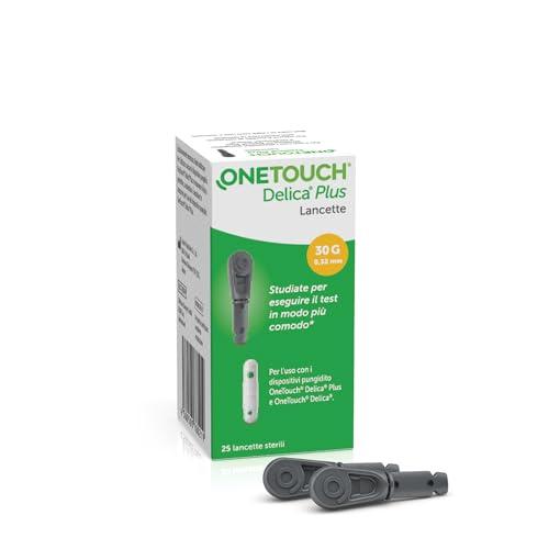 OneTouch Delica Plus Lancette Sterili per Autotest Glicemico - 25 Unità