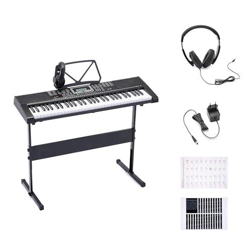 Amazon Basics Pianoforte Digitale Portatile a 61 Tasti con Accessori