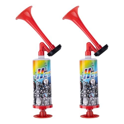 Tromba da Stadio Xiuyer - Set da 2, Clacson ad Aria Portatile per Eventi Sportivi, Nautica e Feste