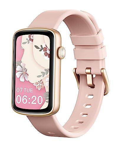 SHANG WING Smartwatch Donna Rosa - Fitness Tracker e Notifiche