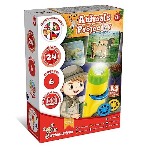Science4you Proiettore Torcia Animali per Bambini