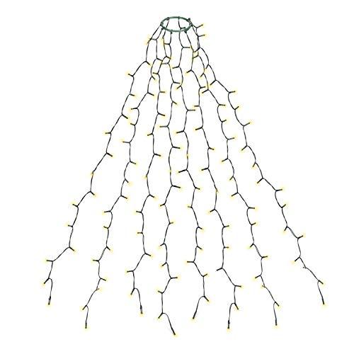 Salcar Catena Luminosa per Albero di Natale 280 LED Bianco Caldo