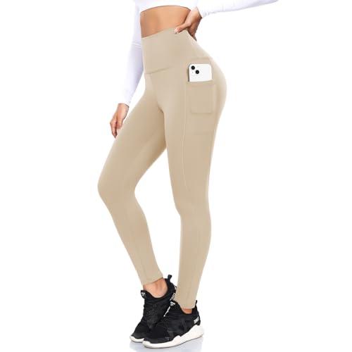 ACTINPUT Leggins Capri Donna Vita Alta - Leggings Sportivi e Termici