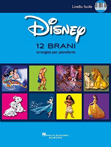 Disney - 12 Brani per Pianoforte Livello Facile