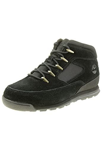 Timberland Euro Rock Heritage L/F Stivali Uomo Black Suede