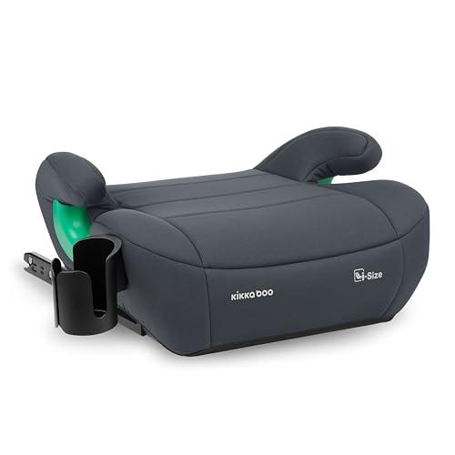 KikkaBoo Rialzo Auto ISOFIX i-POP Grigio i-Size 125-150 cm