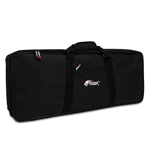 Tiger Borsa per Tastiera 61 Tasti con Cinghie - Nero