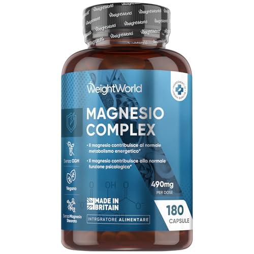 Magnesio Completo Vegano 490mg - WeightWorld