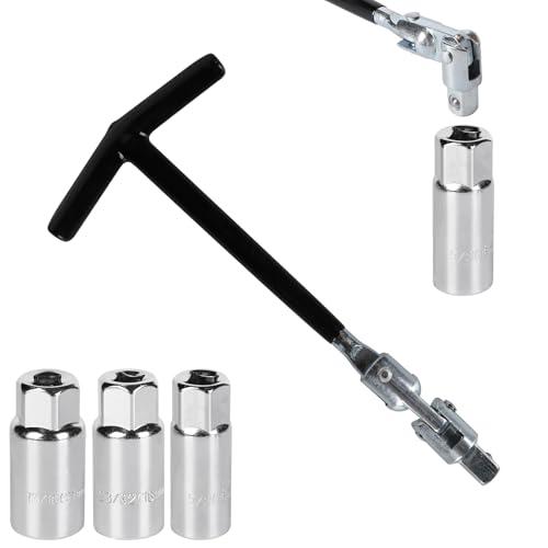 Shallyong Chiave Candela Universale 16/18/21 mm con Impugnatura a T