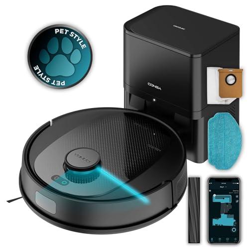 Cecotec Conga 7690 Immortal MAX Home: Robot Aspirapolvere e Lavapavimenti con Base Autosvuotante