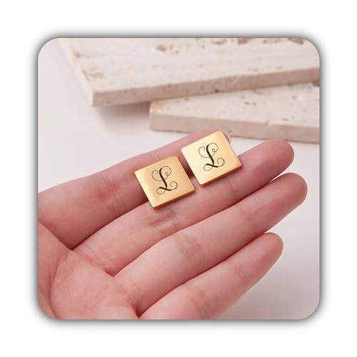Gemelli Personalizzati in Oro con Monogramma Inciso