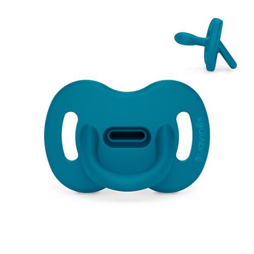 Suavinex Ciuccio Tutto Silicone SX Pro Blu Oceano 6-18 Mesi