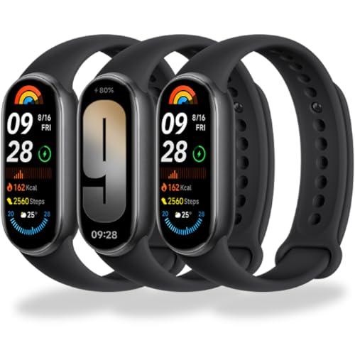 BABEJIA 3 Pezzi Cinturini Compatibili con Xiaomi Smart Band 10/9/8