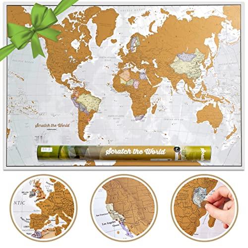 Mappa del Mondo da Grattare - Extra Large