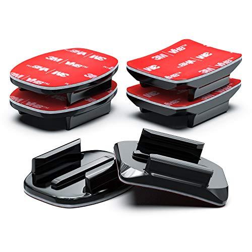 Sametop Supporto Adesivo Attacco 3M per Casco e Action Cam