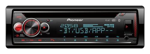 Pioneer DEH-S720DAB Autoradio 1DIN con DAB+, Bluetooth, USB, Spotify, Pioneer Smart Sync App e compatibilità con Apple e Android