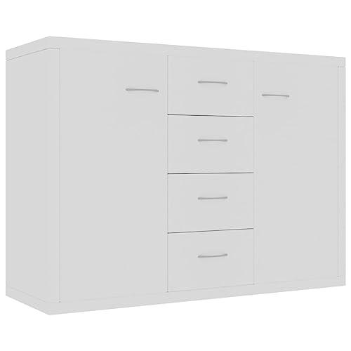 vidaXL Credenza Minimalista Bianca