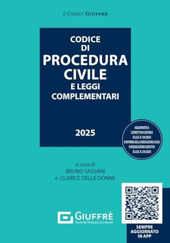Codice di procedura civile e leggi complementari - Edizione aggiornata