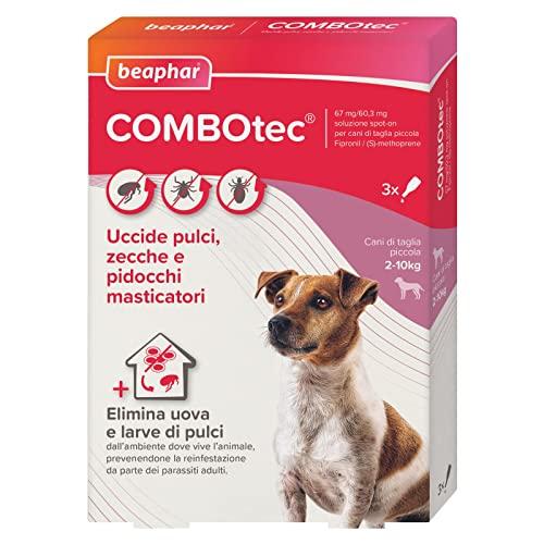 Beaphar Combotec Antiparassitario per Cani Taglia Piccola (2-10 kg) - 3 Pipette