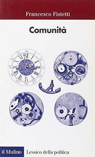 Comunità: Alle origini di un concetto politico