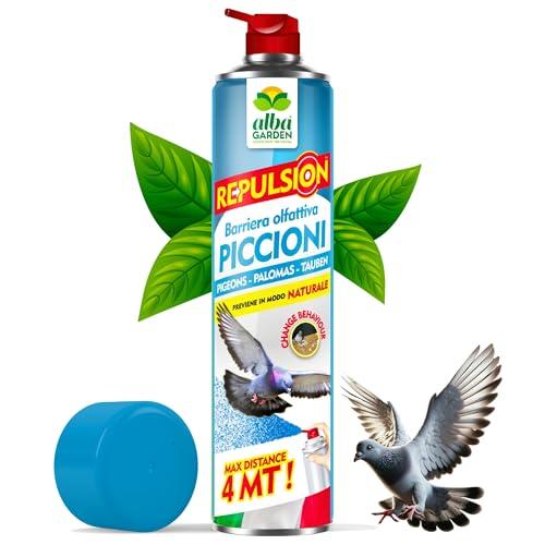 Albagarden - Repellente Piccioni: Barriera Olfattiva Naturale per Ambienti Protetti
