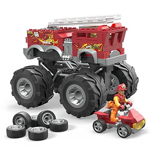 MEGA Hot Wheels 5-Alarm Monster Truck - Set di Costruzioni