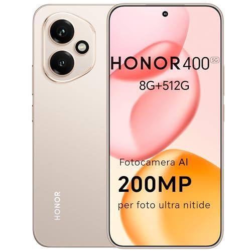 HONOR 400 Smartphone 5G Dual SIM NFC, 8GB/512GB, 200MP AI Camera, Desert Gold