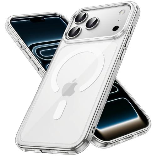 JETech Cover Magnetica Compatibile con MagSafe per iPhone 17 Pro 6,3 Pollici