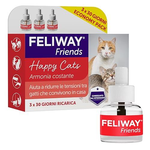 FELIWAY Friends Ricariche 3x48ml per Diffusore - Armonia tra Gatti