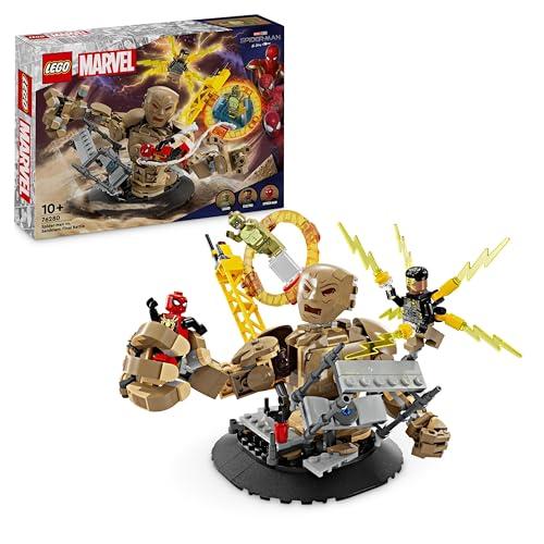 LEGO Marvel Spider-Man vs. Uomo Sabbia: Battaglia Finale con Minifigure dei Cattivi