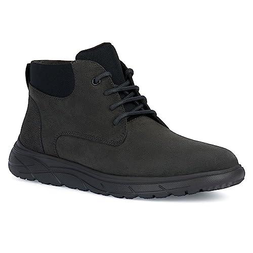 Geox U Portello, Stivale alla Caviglia Uomo, Mud, 45 EU