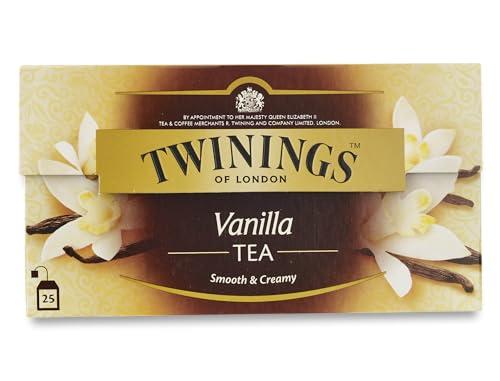 Twinings Tè Nero Aromatizzato alla Vaniglia, 25 Filtri