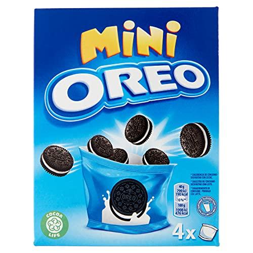 Oreo Original Mini - Biscotti al Cacao con Crema alla Vaniglia (4x40g)