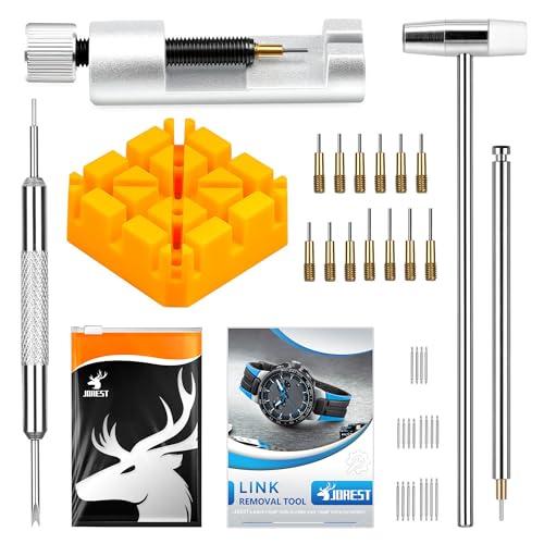 JOREST Kit Utensili per la Regolazione e Riparazione di Orologi