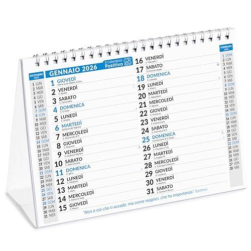 Calendario da Tavolo 2026 Ecosostenibile - Il Positivo