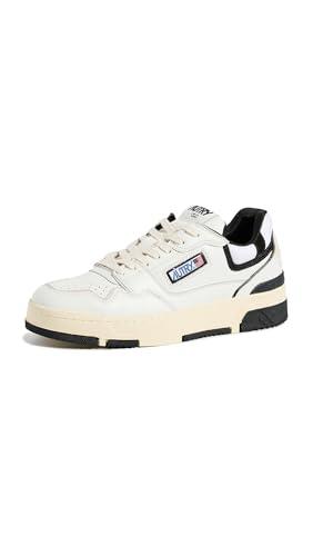 Autry Clc low Scarpe Sneakers da Uomo in Pelle ROLM MM04 Bianco-Nero 44 EU